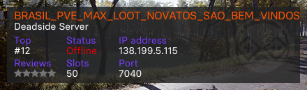 BRASIL_PVE_MAX_LOOT_NOVATOS_SAO_BEM_VINDOS