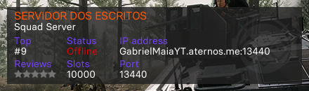 SERVIDOR DOS ESCRITOS 