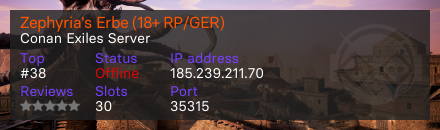 Zephyria's Erbe (18+ RP/GER)