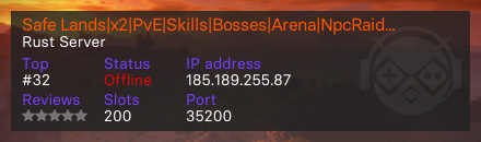 Safe Lands|x2|PvE|Skills|Bosses|Arena|NpcRaiders|