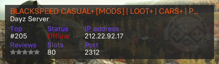 BLACKSPEED CASUAL+ [MODS] | LOOT+ | CARS+ | PVP+ |