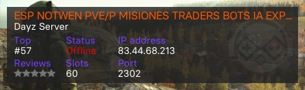 ESP NOTWEN PVE/P MISIONES TRADERS BOTS IA EXPANSION