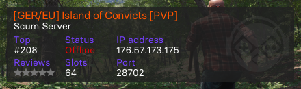 [GER/EU] Island of Convicts [PVP]