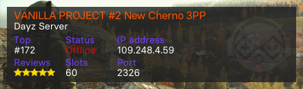 VANILLA PROJECT #2 New Cherno 3PP