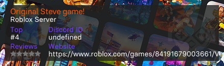 Original Steve game!