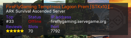 FireFlyGaming Temptress Lagoon Prem [STKx10][Hx3]