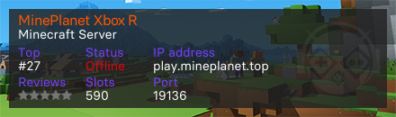 MinePlanet Xbox R