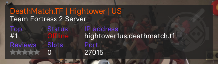 DeathMatch.TF | Hightower | US