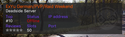 ExYu German/PVP/Raid Weekend