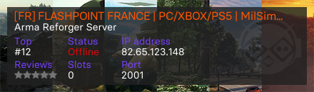 [FR] FLASHPOINT FRANCE | PC/XBOX/PS5 | MilSim PvP | Vanilla