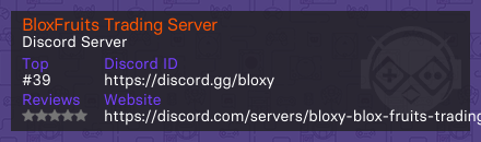 BloxFruits Trading Server