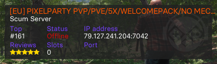 [EU] PIXELPARTY PVP/PVE/5X/WELCOMEPACK/NO MECH