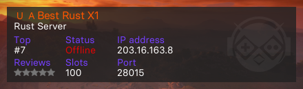 🇺🇦Best Rust X1