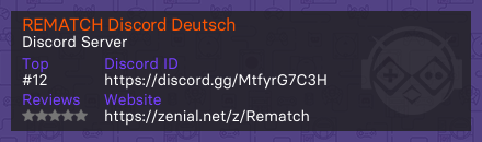 REMATCH Discord Deutsch