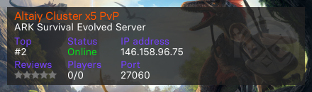 Altaiy Cluster x5 PvP