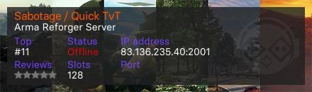 Sabotage / Quick TvT