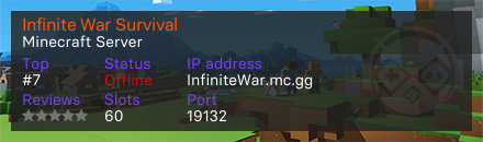 Infinite War Survival