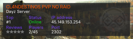 CL4NDESTINOS PVP NO RAID 