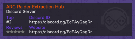 ARC Raider Extraction Hub