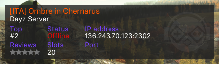 [ITA] Ombre in Chernarus