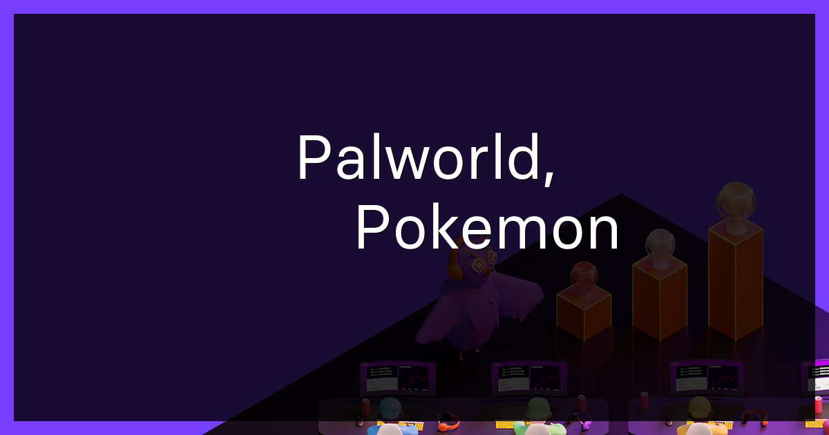Добавление игры Palworld, в стиле Pokemon