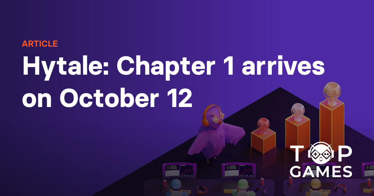 Hytale: Chapter 1 arrives on October 12