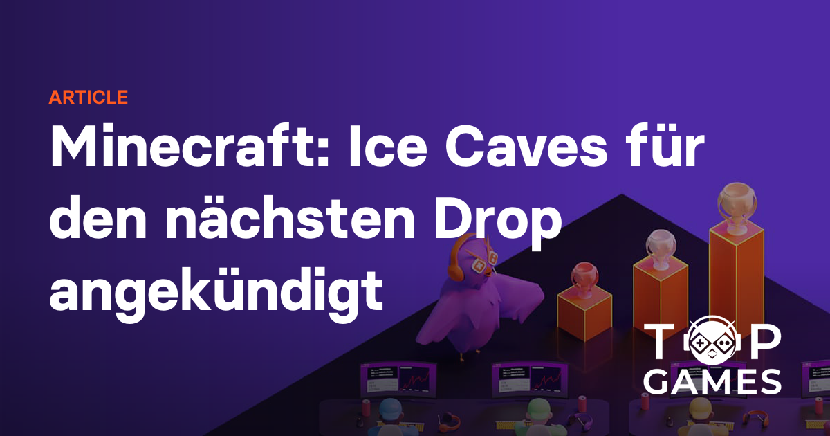 Minecraft: Ice Caves für den nächsten Drop angekündigt
