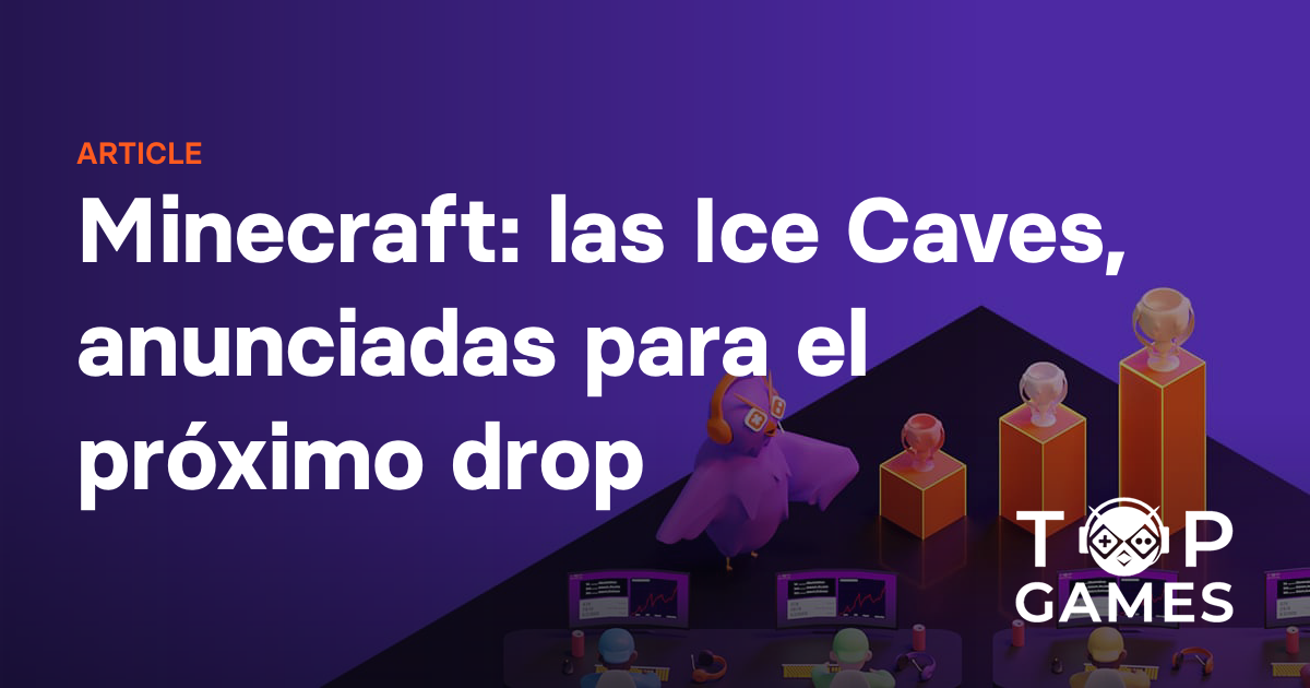 Minecraft: las Ice Caves, anunciadas para el próximo drop
