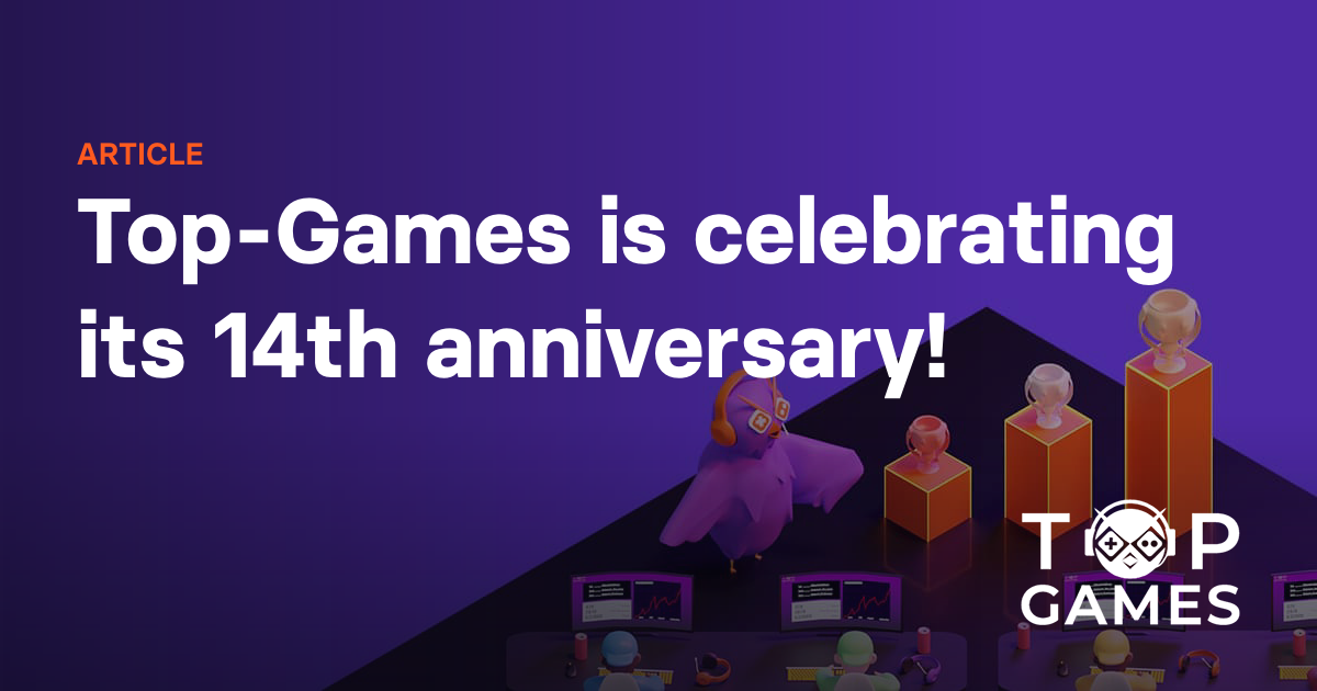 Top-Games is celebrating its 14th anniversary!
