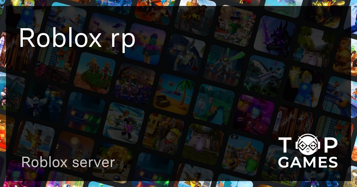 Roblox rp - Server Roblox