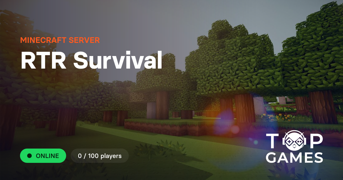 RTR Survival - Server Minecraft
